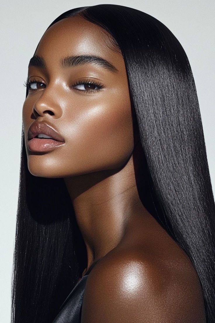 Brown Straight Clip-In Hair Extensions – 18", 20" & 22"