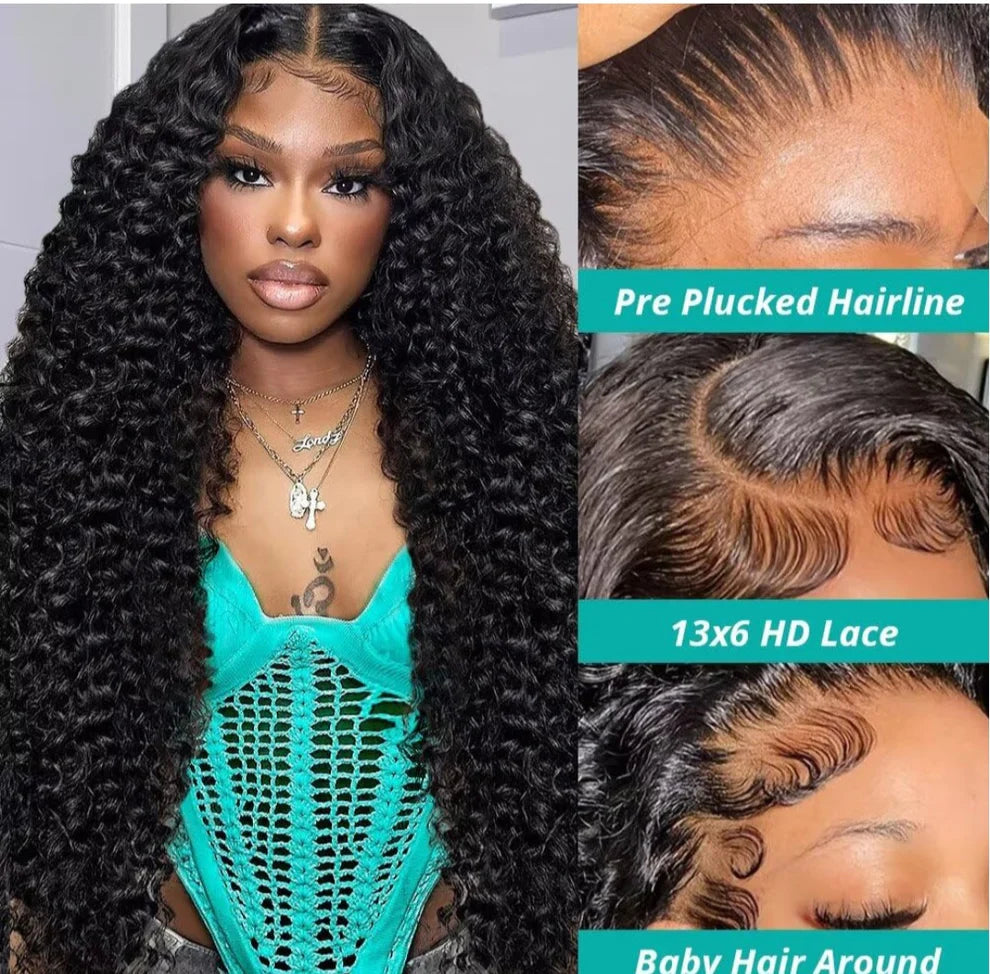 Glueless Curly 5x5 Lace Wig – 24 Inch
