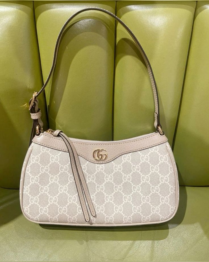 Beige and White Handbag - white colorway