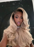 Beyonce Bombshell Wig (Human Blend)