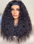 20" Curly Headband Wig (Human Blend)